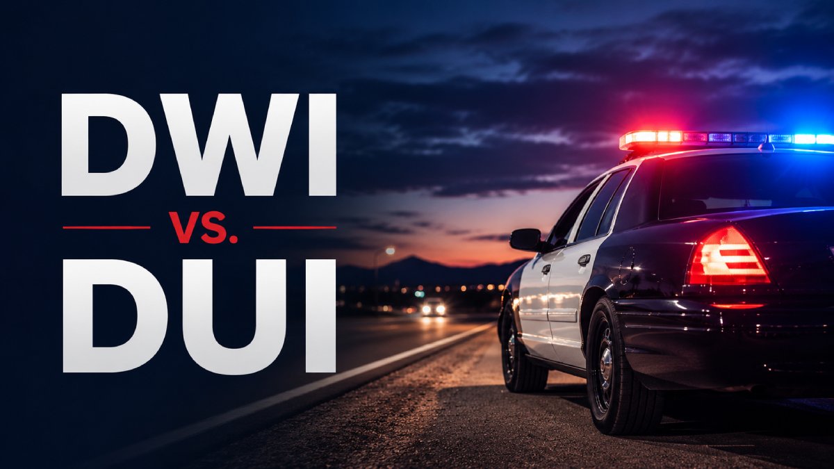 DWI vs DUI