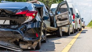 3-car collision