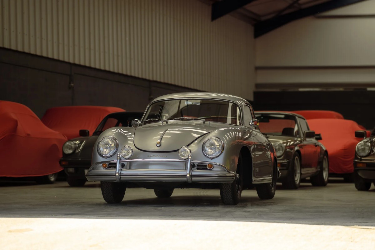 Classic car winter storage