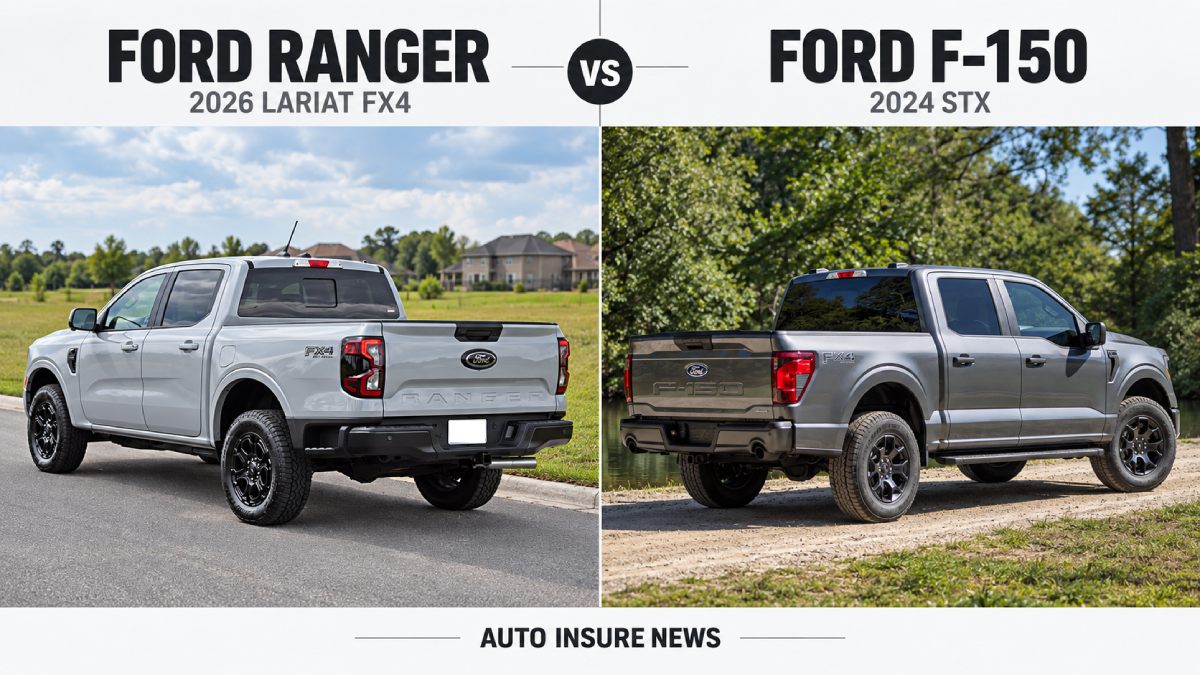 Ford Ranger vs Ford F 150