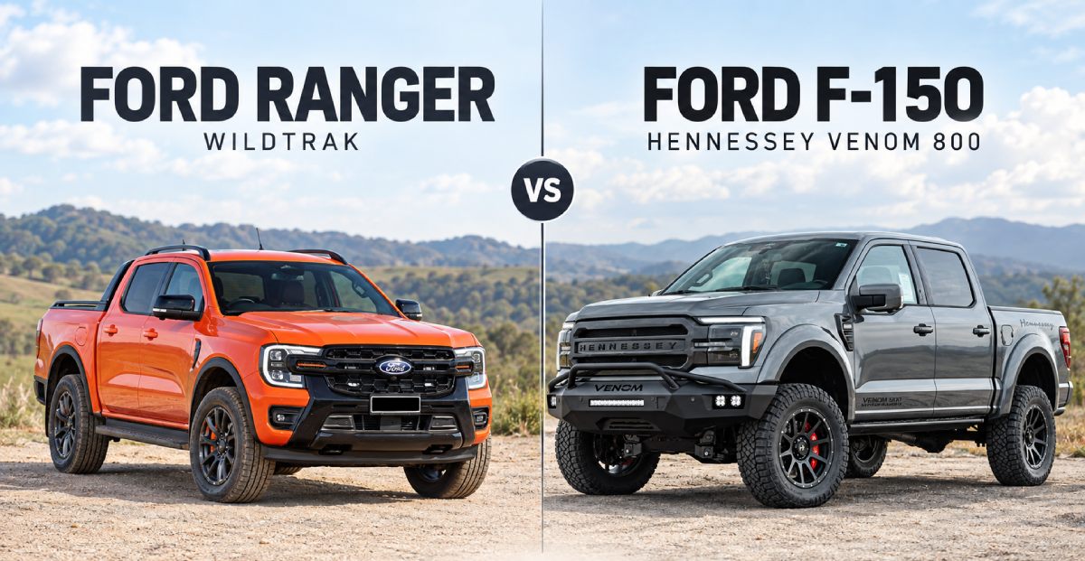 Ford Ranger vs Ford F 150